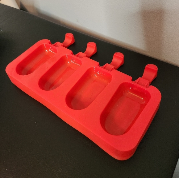Silicone Popsicle Mold Maker Red - Picture 1 of 5